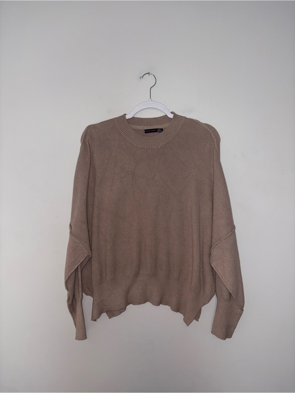 Black Tape | Brown Sweater